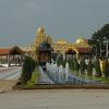 Front View of Golden temple, Sripuram, vellore